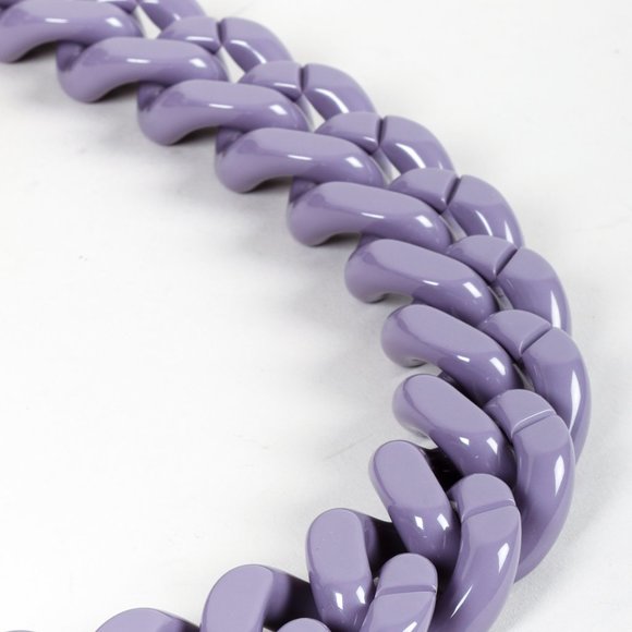 Stella McCartney Puffy Frayme Shoulder Bag in Grape - Picture 7 of 15